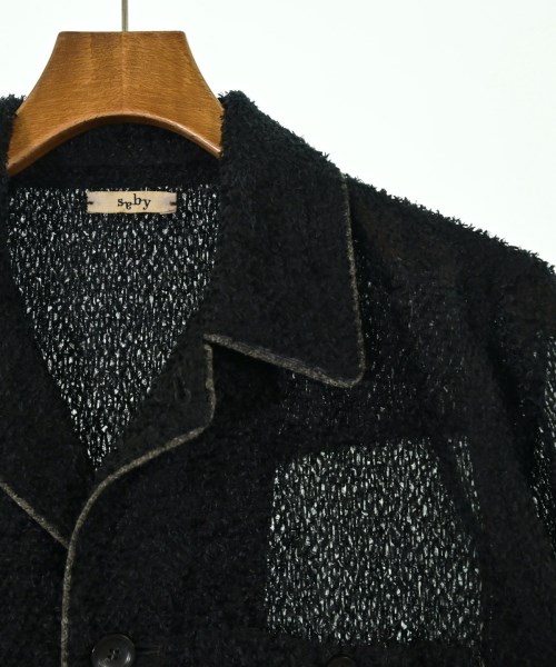 saby（サバイ）カジュアルシャツ 黒 サイズ:1(S位) メンズ/2200624984030