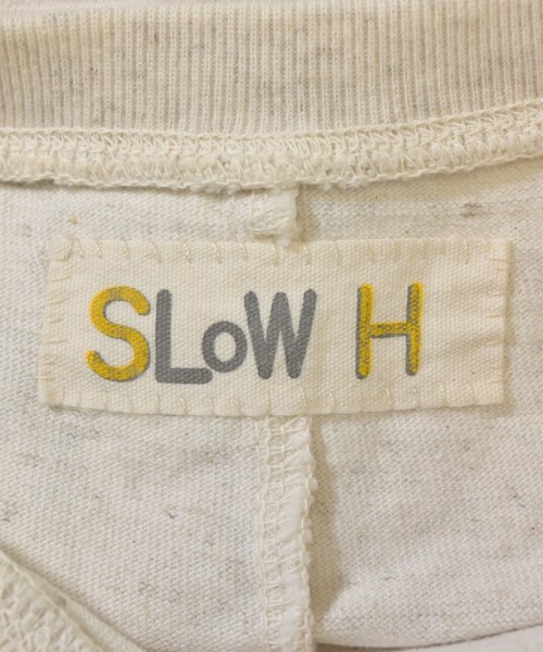 SLOW HANDS（スロウハンズ）Tシャツ・カットソー ベージュ サイズ:F レディース/2200674278028