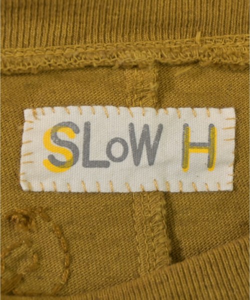 SLOW HANDS（スロウハンズ）Tシャツ・カットソー 黄 サイズ:F レディース/2200674278035