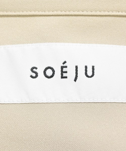 SOEJU（ソージュ）シャツワンピース ベージュ サイズ:S レディース/2200634235016