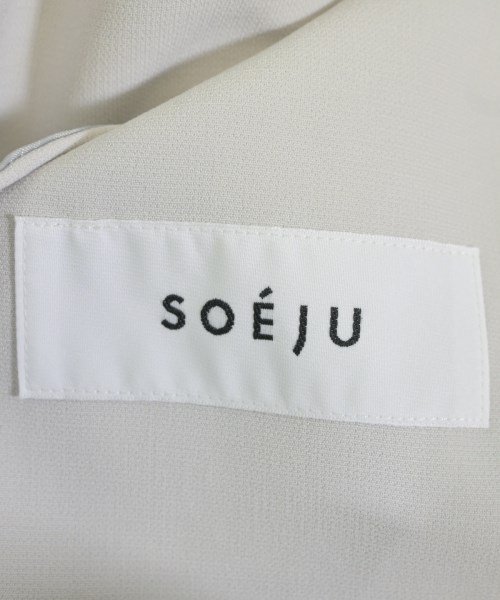 SOEJU（ソージュ）ノーカラージャケット 白 サイズ:M レディース/2200634235054