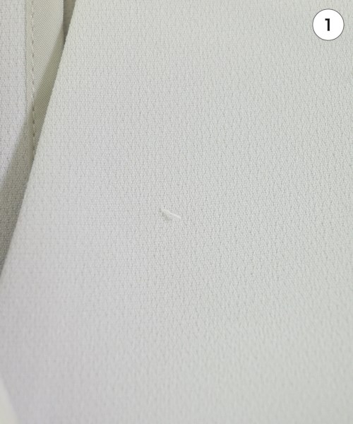 SOEJU（ソージュ）ノーカラージャケット 白 サイズ:M レディース/2200634235054