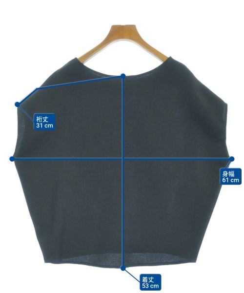 SOEJU（ソージュ）ブラウス 紺 サイズ:S レディース/2200619667023