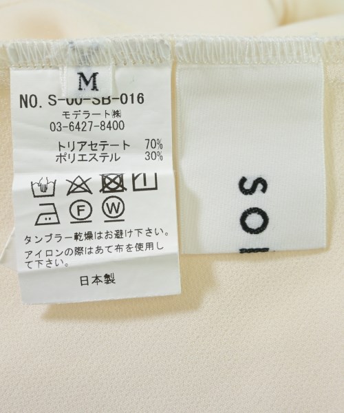 SOEJU（ソージュ）ブラウス 白 サイズ:M レディース/2200625382095