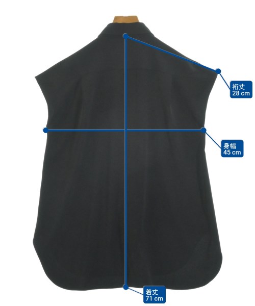 SOEJU（ソージュ）ブラウス 黒 サイズ:M レディース/2200641985010