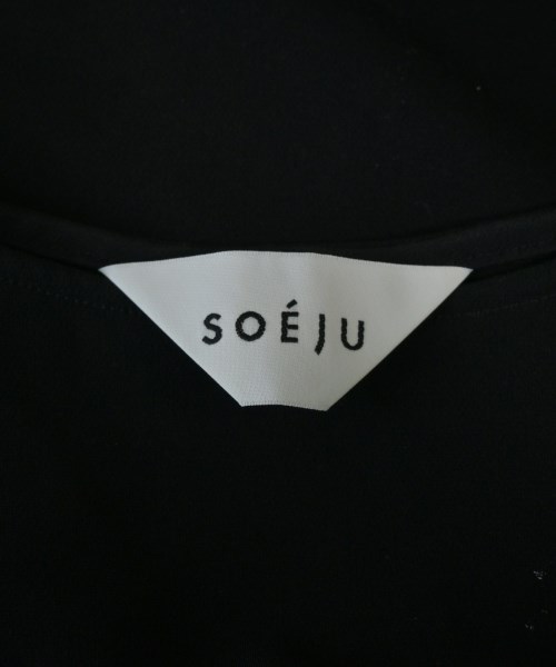 SOEJU（ソージュ）ブラウス 黒 サイズ:F レディース/2200642071101