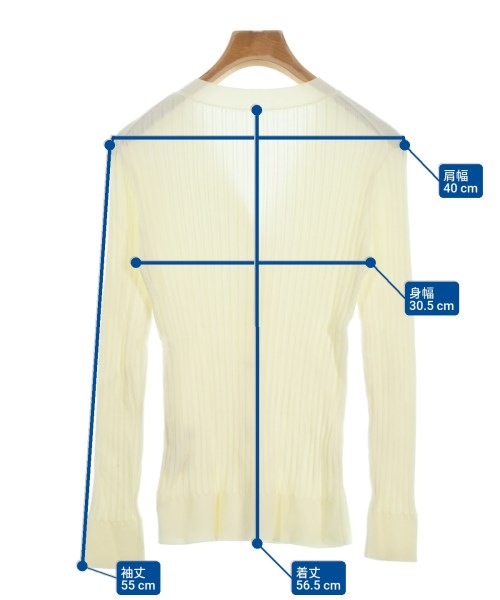 SOEJU（ソージュ）カーディガン 白 サイズ:S レディース/2200631449027