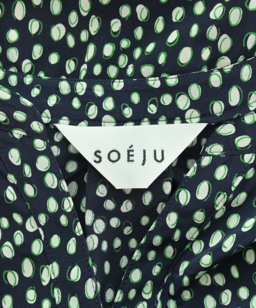 SOEJU（ソージュ）シャツワンピース 黒 サイズ:0(XS位) レディース/2200670877065