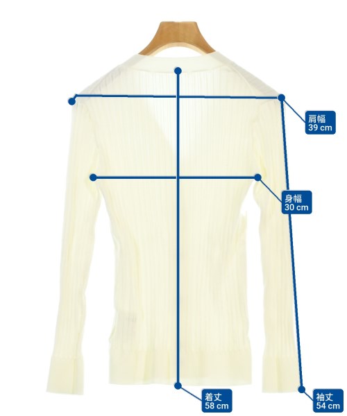 SOEJU（ソージュ）カーディガン 白 サイズ:S レディース/2200674964075