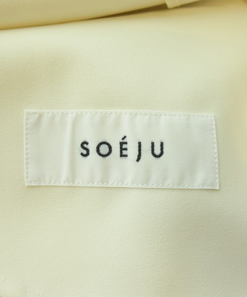 SOEJU（ソージュ）ノーカラージャケット 白 サイズ:M レディース/2200688959043