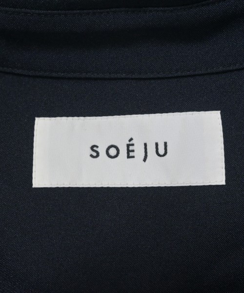 SOEJU（ソージュ）シャツワンピース 紺 サイズ:M レディース/2200690704082