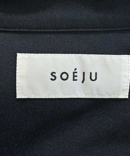 SOEJU（ソージュ）シャツワンピース 紺 サイズ:M レディース/2200691098050