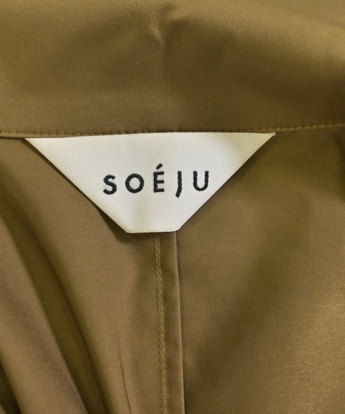 SOEJU（ソージュ）チェスターコート 茶 サイズ:S レディース/2200696300127
