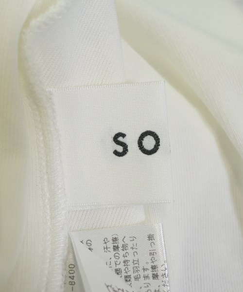 SOEJU（ソージュ）Tシャツ・カットソー 白 サイズ:-(L位) レディース/2200649728213