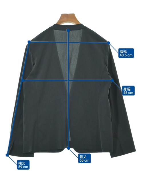 SOEJU（ソージュ）ノーカラージャケット グレー サイズ:L レディース/2200641866029