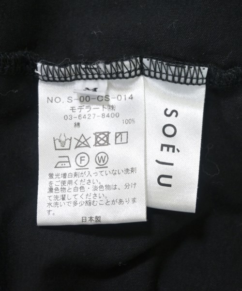 SOEJU（ソージュ）Tシャツ・カットソー 黒 サイズ:M レディース/2200613111027