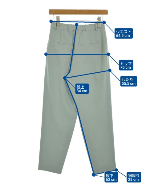 SOEJU（ソージュ）スラックス 緑 サイズ:S レディース/2200613111058