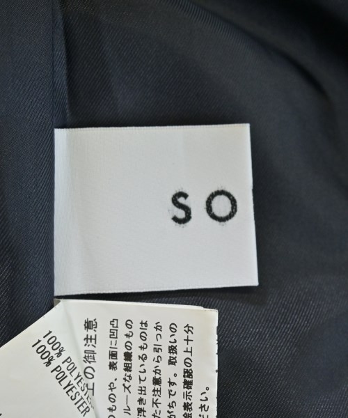 SOEJU（ソージュ）ひざ丈スカート 紺 サイズ:M レディース/2200642332011