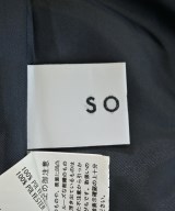 SOEJU（ソージュ）ひざ丈スカート 紺 サイズ:M レディース/2200642332011
