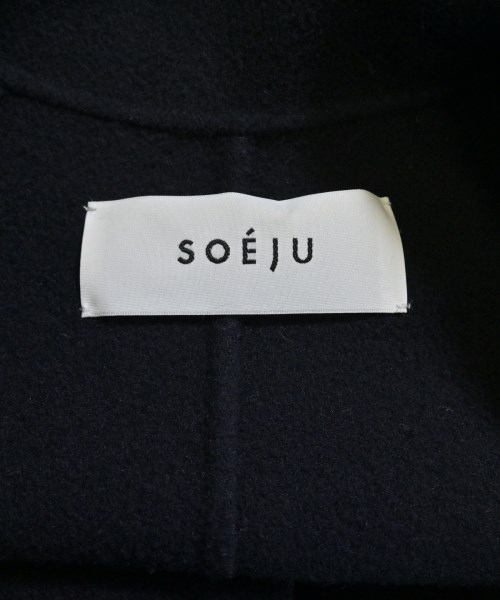 SOEJU（ソージュ）チェスターコート 紺 サイズ:M レディース/2200660714011