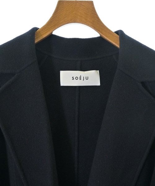 SOEJU（ソージュ）チェスターコート 紺 サイズ:M レディース/2200660714011