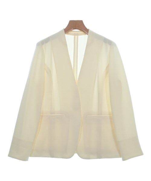 SOEJU(ソージュ)ノーカラージャケット 白 サイズ:S/2200663891016