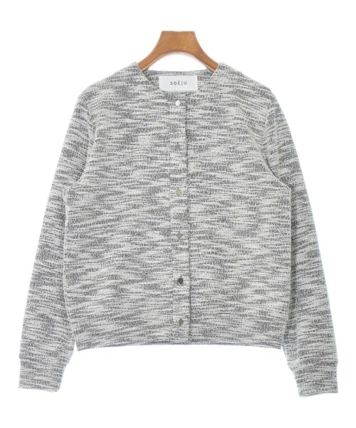 SOEJU(ソージュ)ノーカラージャケット グレー サイズ:M/2200663891023