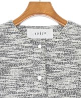 SOEJU（ソージュ）ノーカラージャケット グレー サイズ:M レディース/2200663891023