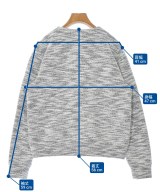 SOEJU（ソージュ）ノーカラージャケット グレー サイズ:M レディース/2200663891023