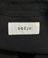 SOEJU（ソージュ）シャツワンピース 黒 サイズ:XS レディース/2200669158014