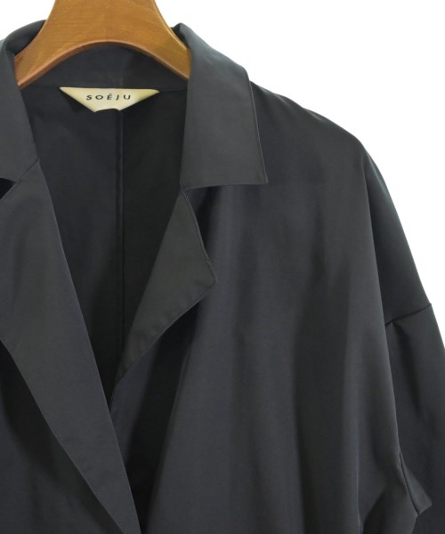 SOEJU（ソージュ）チェスターコート 紺 サイズ:S レディース/2200671891015