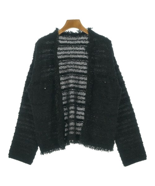 SOEJU(ソージュ)ノーカラージャケット 黒 サイズ:F/2200667909038