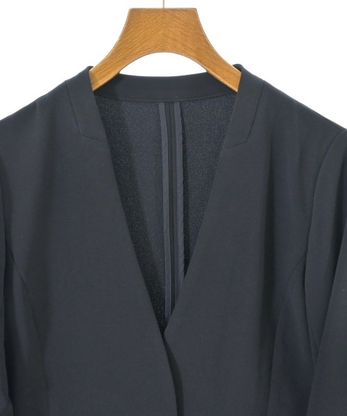 SOEJU（ソージュ）ノーカラージャケット 紺 サイズ:S レディース/2200668142069