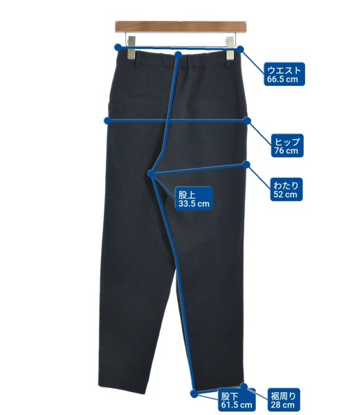 SOEJU（ソージュ）スラックス 紺 サイズ:S レディース/2200669954012