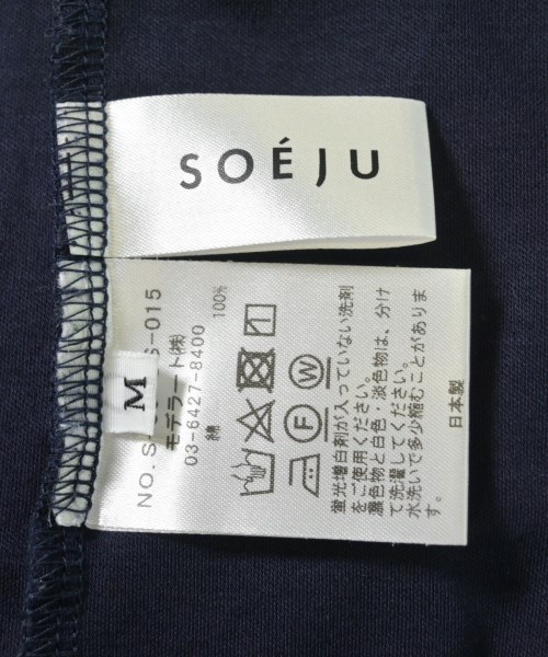 SOEJU（ソージュ）Tシャツ・カットソー 紺 サイズ:M レディース/2200725539108