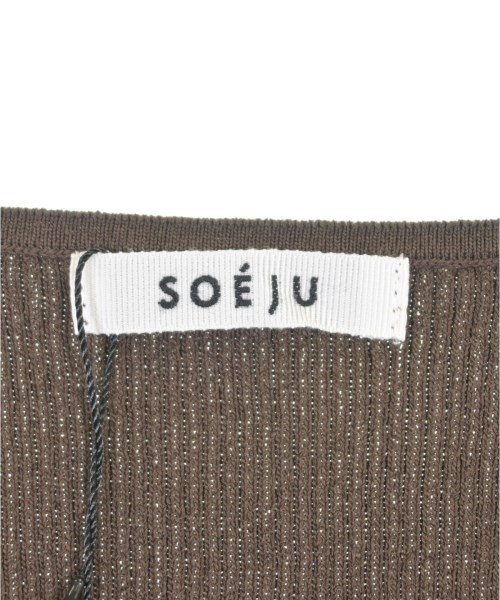 SOEJU（ソージュ）ニット・セーター 茶 サイズ:M レディース/2200726088162