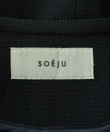 SOEJU（ソージュ）ノーカラージャケット 紺 サイズ:M レディース/2200722838136