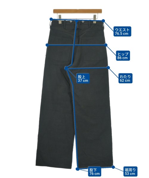 Taiga Takahashi（タイガタカハシ）その他 黒 サイズ:30(M位) メンズ/2200609444078