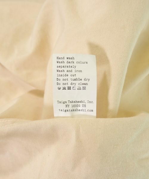 Taiga Takahashi（タイガタカハシ）カジュアルシャツ ベージュ サイズ:-(XL位) メンズ/2200705435413