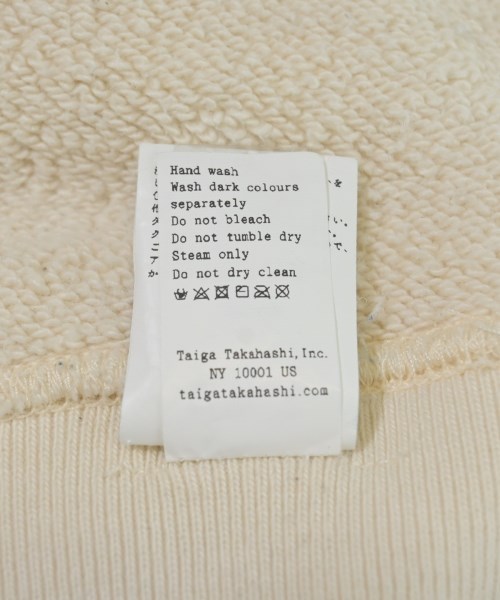 Taiga Takahashi（タイガタカハシ）スウェット 白 サイズ:38(S位) メンズ/2200662712053