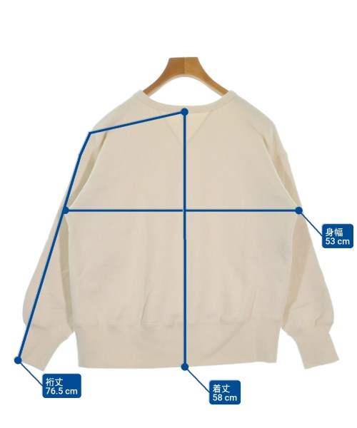 Taiga Takahashi（タイガタカハシ）スウェット 白 サイズ:38(S位) メンズ/2200662712053