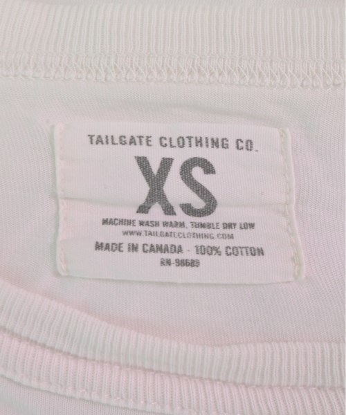TAILGATE CLOTHING（テイルゲートクロージング）Tシャツ・カットソー 白 サイズ:XS メンズ/2200479069074