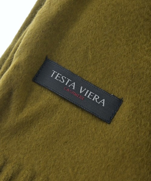 TESTA VIERA（テスタヴィエラ）マフラー 黄 サイズ:- メンズ/2200718292348