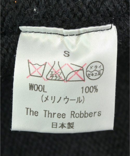 The Three Robbers（ザスリーラバーズ）ニット・セーター 黒 サイズ:S レディース/2200674231061