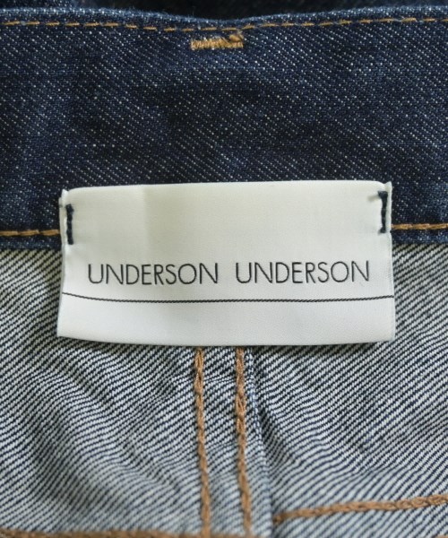 UNDERSON UNDERSON（アンダーソンアンダーソン）デニムパンツ 紺 サイズ:1(S位) レディース/2200671951085