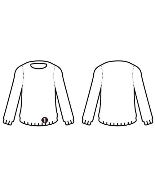 UNDERSON UNDERSON（アンダーソンアンダーソン）ニット・セーター ベージュ サイズ:2(M位) レディース/2200672668517