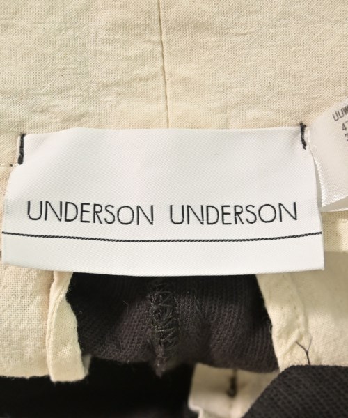 UNDERSON UNDERSON（アンダーソンアンダーソン）スラックス 茶 サイズ:0(XS位) レディース/2200698065062