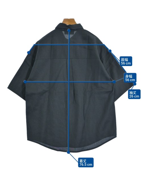 UNDERSON UNDERSON（アンダーソンアンダーソン）カジュアルシャツ 紺 サイズ:1(S位) メンズ/2200641742026