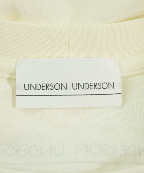 UNDERSON UNDERSON（アンダーソンアンダーソン）Tシャツ・カットソー 白 サイズ:2(M位) レディース/2200649273126