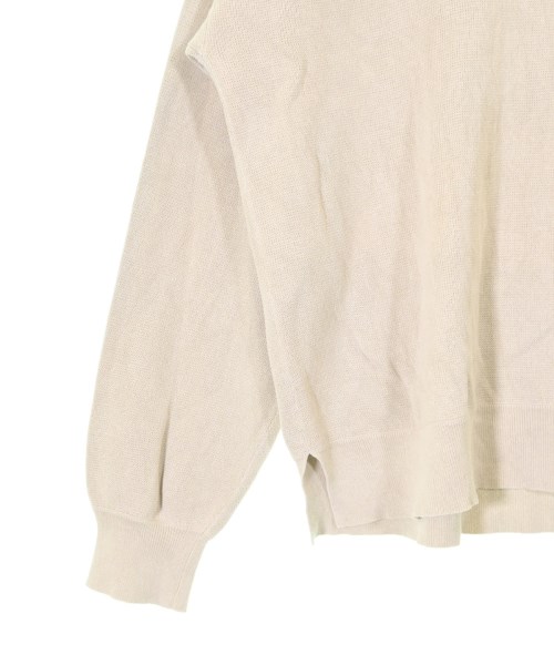 UNDERSON UNDERSON（アンダーソンアンダーソン）ニット・セーター ベージュ サイズ:1(S位) メンズ/2200650656079